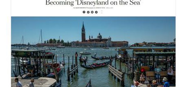 Nyt, Venezia una Disneyland da spiaggia