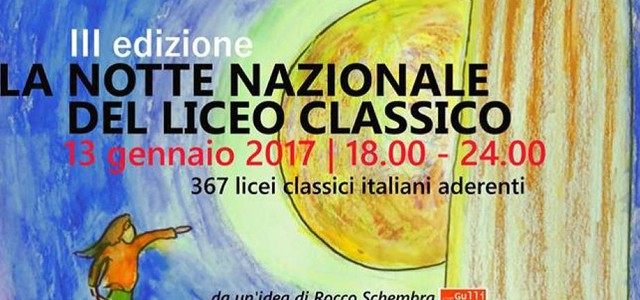 Anche il Galluppi di Catanzaro aderisce alla Notte Nazionale del Liceo Classico