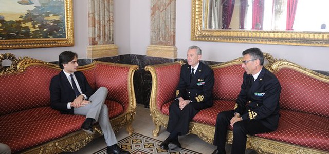 Falcomatà riceve Comandante generale del Corpo delle capitanerie di porto-Guardia costiera