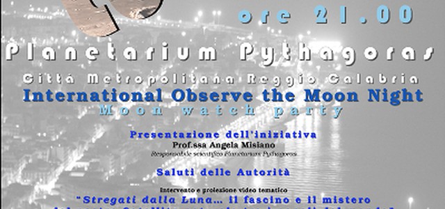Sabato 28 ottobre si celebra l’ottava “Notte della Luna”