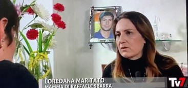 L'accorato appello su RAI 1 di Loredana Maritato, la mamma di Raffaele Sbarra, il 21enne ucciso da un automobilista ubriaco