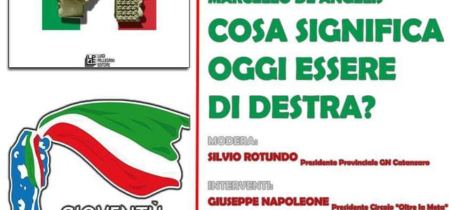 "Cosa significa oggi essere di destra", incontro con Marcello De Angelis e Wanda Ferro (Fdi)
