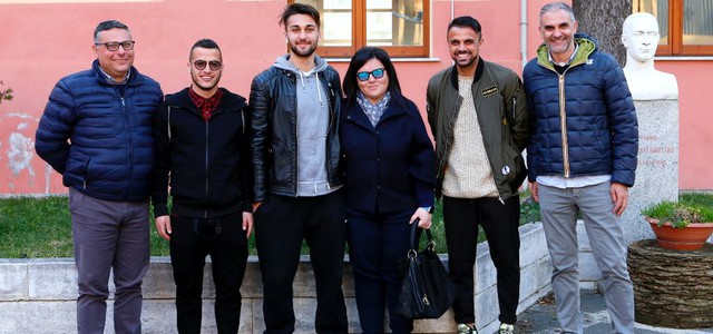 I calciatori giallorossi incontrano i detenuti dell'istituto penale minorile