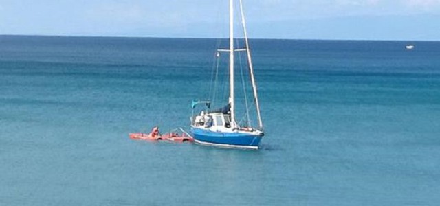 Soccorsi 56 migranti su un veliero
