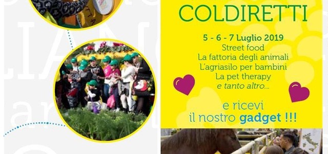 Coldiretti: i produttori calabresi al Villaggio Contadino  di Coldiretti a Milano  da venerdì 5 a domenica 7 luglio