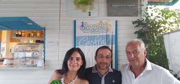 Al Dadada Beach Museum è il tempo di Flepper! Inaugurata l'opera dell'artista Marco Raffaele.