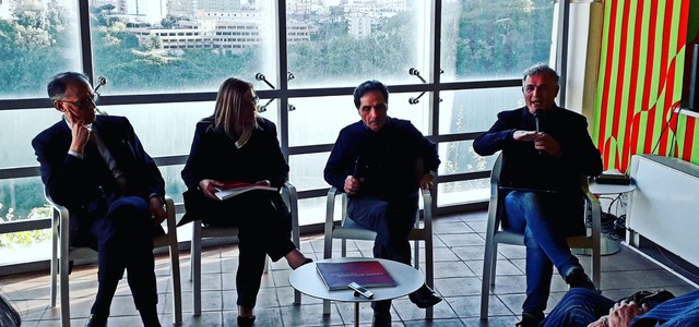 Finissage della mostra di Berlingeri nella sala panoramica del Marca - domani inaugura "Instabile Concreto”, personale di Fabio Nicotera