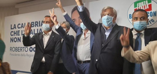 Regionali. Ecco i dati definitivi: Occhiuto al 54.48%, Bruni 27.68%, De Magistris 16.15%