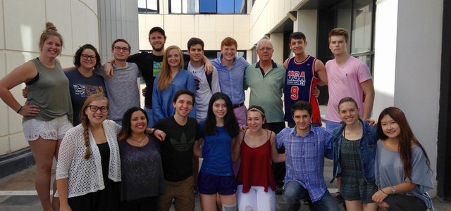 Studenti e docenti della Pennsylvania State University alla Mediterranea
