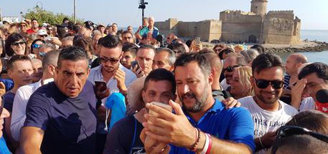 Salvini: "  Voto regionale e nazionale in Calabria"