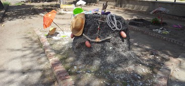 UNA MINI SPIAGGIA IN PIAZZA FERMI  LUNEDÌ 3.7 PARTE COLONIA ESTIVA  