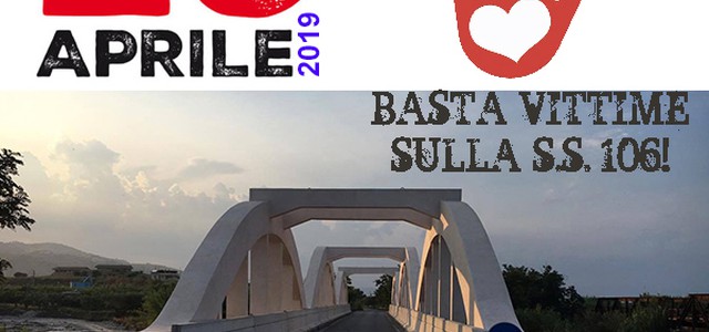 L'Associzione Basta vittime sulla Statale 106 lancia la provocazione: "La Calabria non è libera dal fascismo"