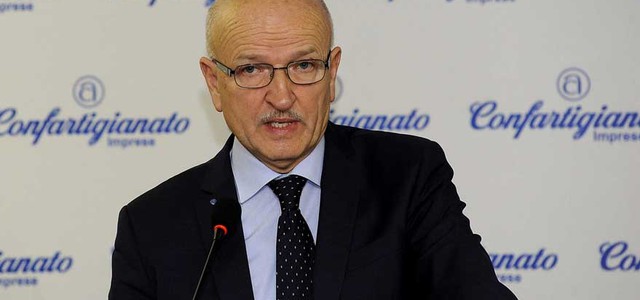 Il presidente nazionale di Confartigianato imprese Giorgio Merletti venerdì a Lamezia Terme  per un seminario sull’edilizia sostenibile