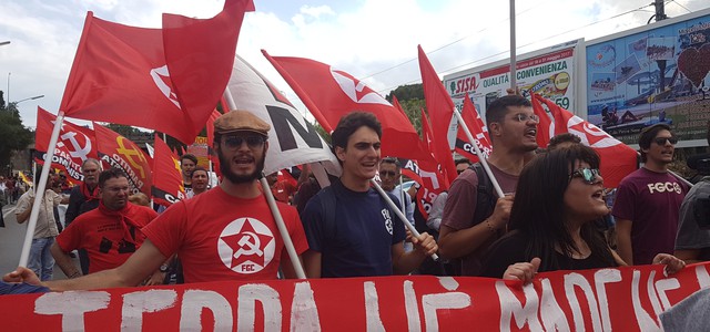 Fronte della Gioventù Comunista: "Quale prospettive da fusione comuni?"