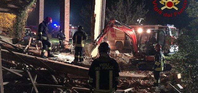 Esplosione cascina nell'Alessandrino, fermato proprietario per omicidio