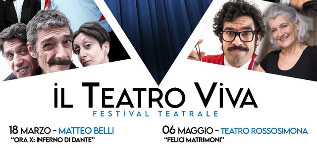 Il Nuovo Teatro Comunale compie cinque anni e festeggia con il pubblico con un nuovo appuntamento della rassegna “Il Teatro Viva”, che venerdì 6 maggio  ospita “Felici Matrimoni” di TeatroRossoSimona