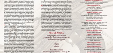 IL QUARTETTO MARSILI A LA CITTA’ DELLA MUSICA  