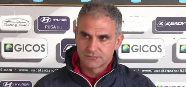 Catanzaro-Monopoli, Erra: "Basta parole, bisogna far parlare i fatti" (VIDEO)