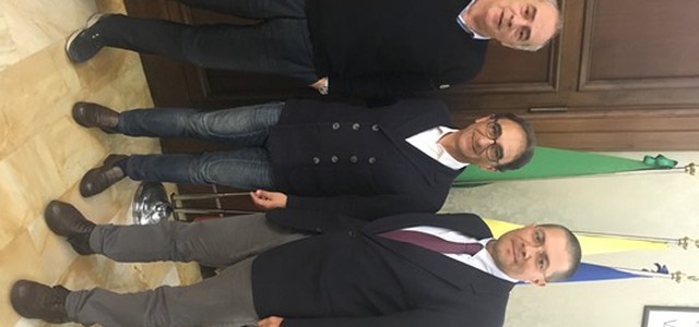Interventi sul territorio, Abramo incontra Amato e Bisceglia