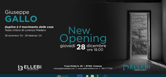 Arte. Domani a Cosenza la presentazione della "Dimora d'arte" della galleria "Ellebi".