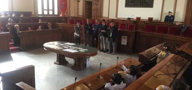 Premiate a Palazzo San Giorgio le scuole vincitrici del concorso cittadino indetto per le Cartoniadi