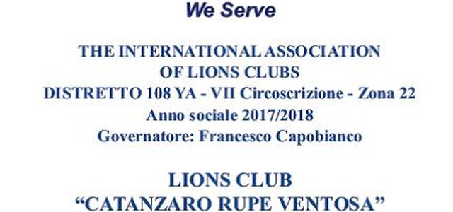Lions Catanzaro: "Nuove povertà: quali tutele?"