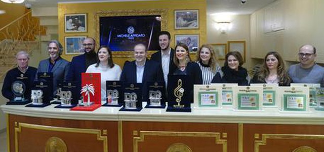 Sanremo, creazioni dell'orafo calabrese Affidato per i premi