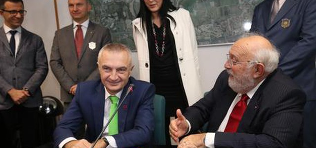 Presidente Albania ad Università Calabria