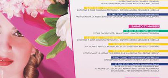 Prende il via la prima edizione di “Cosenza Fashion Week”