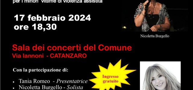 Un gesto d'amore per i minori vittima di violenza assistita: il 17 febbraio a Catanzaro il concerto di beneficenza