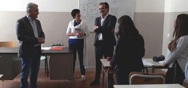 Bruno visita le scuole di competenza per raccogliere istanze di docenti e studenti