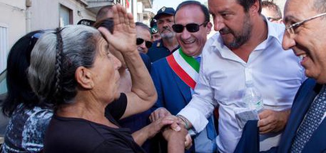 Salvini, "'ndrangheta è una schifezza"