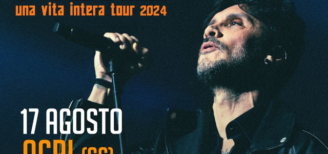 Fabrizio Moro in concerto il 17 agosto ad Acri (Cs) e il 23 agosto al Kremisound di Cirò (Kr)