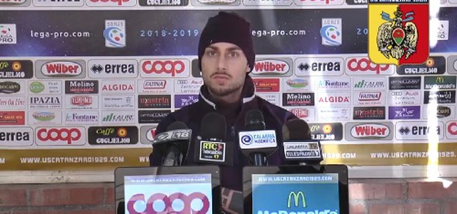 Furlan "a Catanzaro mi trovo bene. Siamo un bel gruppo. Il Rende? è una buona squadra" (VIDEO)