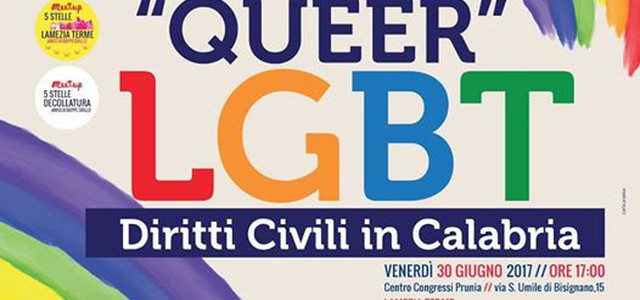Venerdì convegno “Queer LGBT, Diritti Civili in Calabria”