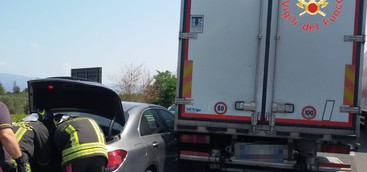 Incidente sulla SS280 (Foto)