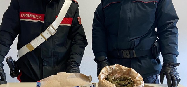 Detenzione in concorso di stupefacenti  e porto di armi od oggetti atti ad offendere: un arresto e una denuncia
