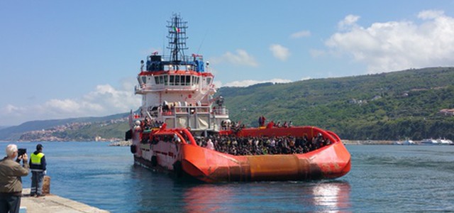 Giunta a Vibo nave con 1600 a bordo