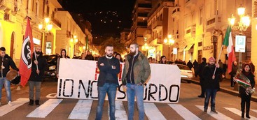 Foibe, partecipazione al corteo organizzato da Casapound a Lamezia 