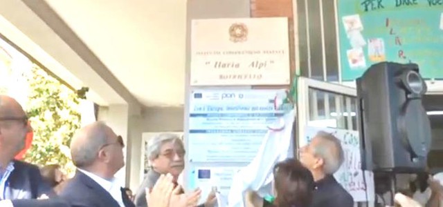Scuola Botricello intitolata alla giornalista Ilaria Alpi (VIDEO)