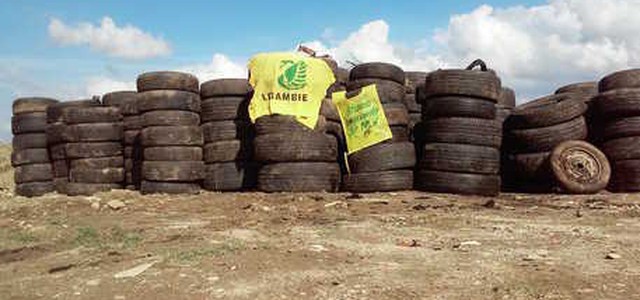 In Calabria raccolti 45.360 kg pneumatici