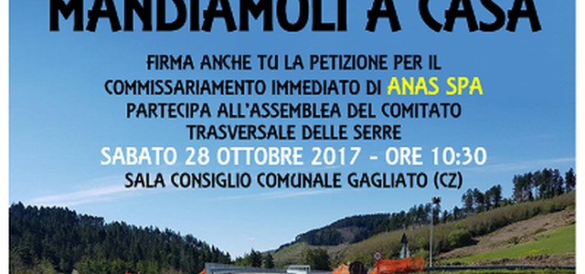 Trasversale delle Serre, domani l'assemblea dei cittadini a Gagliato