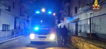 Incendio in un'abitazione nel Vibonese