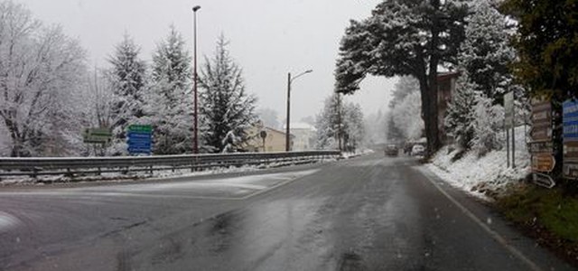 Prima neve Sila, giù temperature Calabria