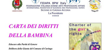 Curinga - FIDAPA   Sezione Curinga-Acconia  Convegno sulla Carta dei diritti della bambina 