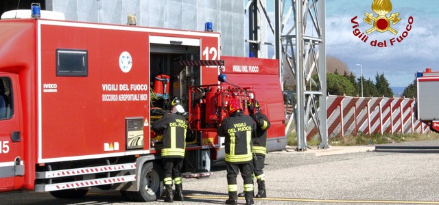 A Lamezia esercitazioni del personale del nucleo NBCR.
