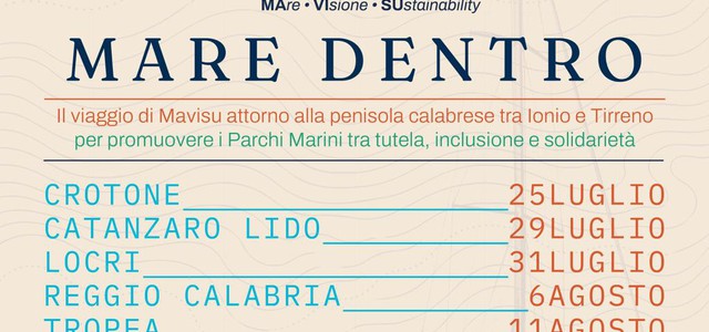 PARCHI MARINI, LA BARCA MAVISU APPRODA DOMANI SABATO 25 AL PORTO DI CROTONE