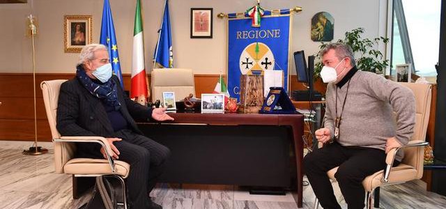 Sanità, presidente Spirlì incontra commissario Longo: "Ora lavoriamo insieme"