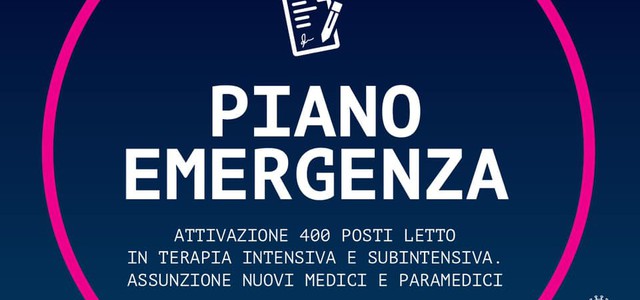 Coronavirus,  piano emergenza per la Calabria