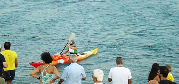 Kayak, tappa catanzarese di Vanessa Cardamone